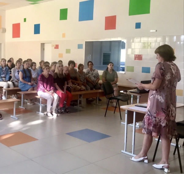 22 августа состоялось общешкольное родительское собрание.